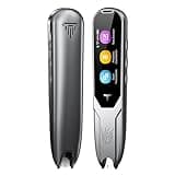 Translator Pen, Reading Pen for Dyslexia, Traductor De Voz Instantaneo, Pen Scanner Text to Speech Device, Scan Reader Pen OCR Digital Pen Reader, Wireless Translation Pen Scanner for Students Adults