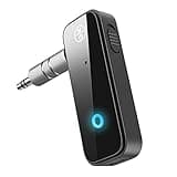 JXTZ Aux Bluetooth 5.0 Adapter for Car, Bluetooth Receiver for Car Home Stereo System and Headphones, Bluetooth Aux Adapter, 2 in 1 Wireless Bluetooth Transmitter and Receiver for Hands-Free Call