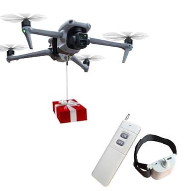 Cosaita Universally Drone Airdrop System Release Device Payload Clip Airdropper Fish Bait, for DJI Mavic Mini5 Pro/Mini4 Pro/Mini3/Mini2 /Air2S/Air3/Mavic2/Mavic3/Mavic4/Spark/Mavic Drone Accessories (Universal Airdrop)