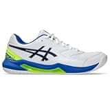 ASICS Men's Gel-Dedicate 8 Pickleball Shoes, 10.5, White/Black