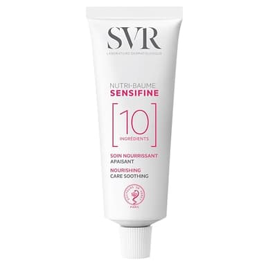 SVR Sensifine Nutri Balm Nourishing Rich Face Cream With Shea Butter & Squalene For Sensitive, Very Dry Skin. 24hr Soothing, Fragrance-free Moisturizer, 1.3 Fl.oz.
