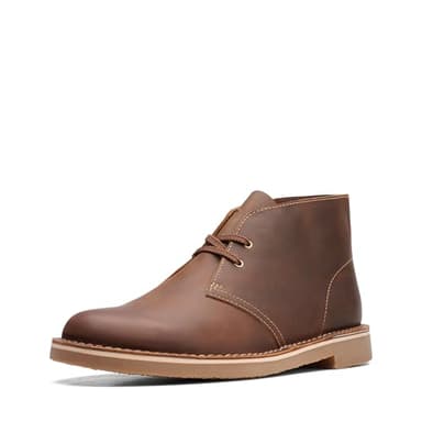 Clarks Collection Men's Bushacre 3 Chukka Boot, Beeswax Leather, 12 Medium US