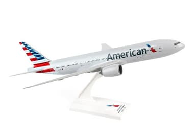 Skymarks Daron SKR747 American 777-200 New Livery Model Kit 1/200 Scale, White