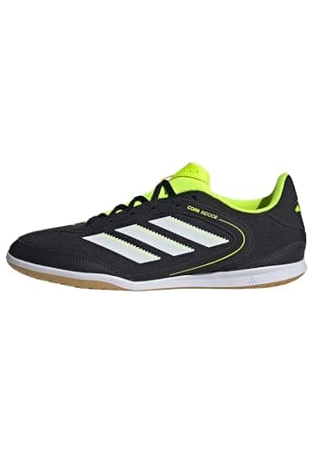 Adidas Unisex-Adult Copa Club Indoor, Black/White/Lucid Lemon, 9
