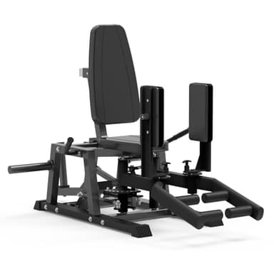 Hip Abductor Machine, Inner and Outer Thigh Machine, Abductor Adductor Machine, Hip Abduction Machine with 6 Levels Gear System & 4-Position Backrest Adjustment, Home Gym Equipment