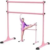 Lifeswell Height Adjustable Ballet Barre, Heavy Duty Freestanding Dance Bar with Anti-Slip Sturdy for Kids & Adults, Ideal for Home, Ballet, Fitness, Yoga