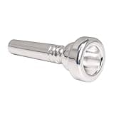 Lovermusic Silver Brass Socket OD 0.35inch Flugelhorn Mouthpiece 1-1/2CFL Musical Instrument Replacement Parts