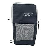 Five Star Stand 'N Store Pencil Pouch, Fits 3-Ring Binder, Pencil Case, Assorted Colors, Color Will Vary, 1 Count (50516)
