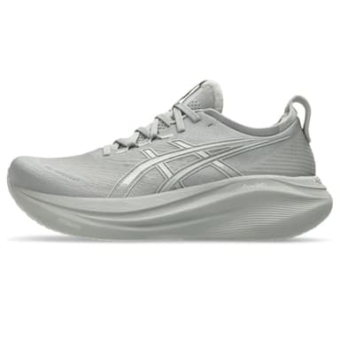 ASICS Men's Gel-Nimbus 27 Running Shoe, 11.5, Seal Grey/Lake Grey