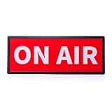 On Air Sign LED Retro Light, Recording Studio Light (Youtube, Podcast, Twitch, Zoom Calls, Office, WFH, Streaming, Broadcast), USB Powered, Wall Mount or Desk Top