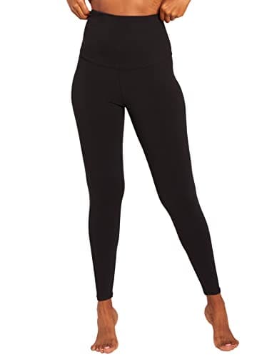 Motherhood Maternity Women's Mama Prima Post Pregnancy Compression Essential Leggings, Solid Black, Small