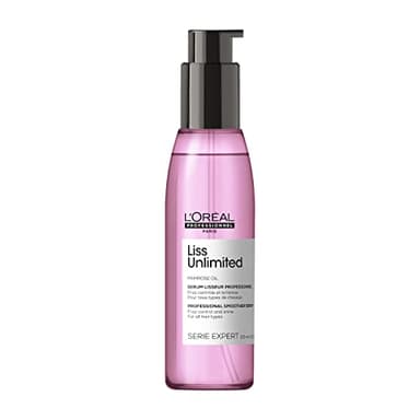 L'Oréal Professionnel Paris Liss Unlimited Blow-Dry Serum - For Frizz-Prone Hair, Provides Long-Lasting Frizz and Humidity Protection, With Prokeratin