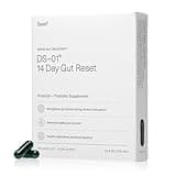 Seed 14 Day Gut Reset - Prebiotic and Probiotic for Women & Men - Digestive Health, Gut Health, Rapid Gut Recovery, Bloating & Constipation Relief - Vegan & Shelf-Stable - 28 Capsules (14-Day Supply)