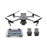 DJI Mavic 3 Pro Fly More Combo with DJI RC, Flagship Triple-Camera Drone with 4/3 CMOS Hasselblad Camera, 15km Video Transmission, 3 Batteries, Charging Hub, FAA Remote ID Compliant