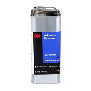 3M Adhesive Remover, 1 Gallon Can, Citrus Oil-Based, Multi-Surface Use, Low-Mess, Great for Removing Adhesives such as Label, Sticker, and Tape Residue
