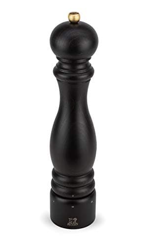 Peugeot Made in France- Paris u'Select Manual Pepper Mill - Adjustable Grinder - PEFC CertifiedBeechwood, 30 cm - 12 in. Chocolate