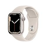 Apple Watch Series 7 (GPS, 41MM) - Starlight Aluminum Case with Starlight Sport Band (Renewed Premium)