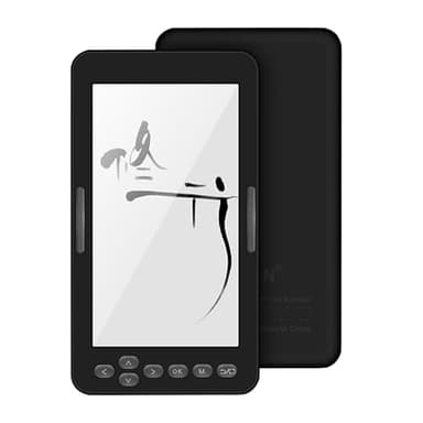 【Black-Gray】 E-Reader with 4.7-Inch Display, Pocket eBook,Lightest Smallest, 4GB Storage, E-Ink Technology