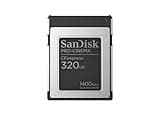 SanDisk 320GB PRO-Cinema CFexpress Type B - Up to 1700MB/s Read Speeds, 8K Video Capture, CFexpress Type B Card - SDCFEC-320G-GN4NN