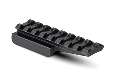 Monstrum Shrapnel Offset Picatinny Riser Mount with Recoil Stop Base | 8 Slot 3.5 inch | Low Profile