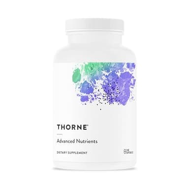 THORNE - Advanced Nutrients - Daily Multi-Vitamin & Mineral Supplement with Nicotinamide Riboside & Resveratrol - NAD Supplement - Third-Party Certified - Gluten, Dairy & Soy-Free - 240 Capsules