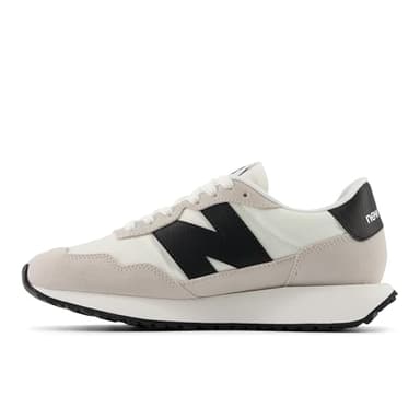 New Balance Women's 237 Sneaker, Sea Salt/Silver Birch/Black, 7 M