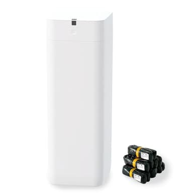 Airdeer L2 Automatic Trash Can, 8 Gallon Self Sealing and Self-Changing Smart Trash Can, Motion Sensor, Touchless Garbage can with lid for Kitchen Office, 6 Refill Bag Rings(White)