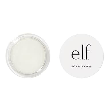 e.l.f. Soap Brow, Clear Brow Pomade For Shaping & Taming Brows To Stay Put, Long-Wear With Firm Hold, Universal Color, Vegan & Cruelty-Free