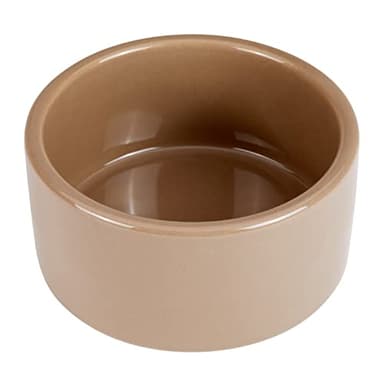 Kaytee Stoneware Ceramic Pet Hamster Bowl, Brown, 5-Inch