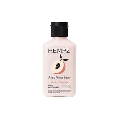 Hempz Mini Juicy Peach Lotion, Ultra Hydrating Body Moisturizer 2.25 fl.oz.