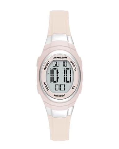 Armitron Sport Women's Digital Chronograph Resin Strap Watch, 45/7034