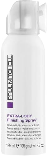 Paul Mitchell Extra-Body Finishing Spray, Flexible Hold, Maximum Volume, For Fine Hair, 3.7 oz