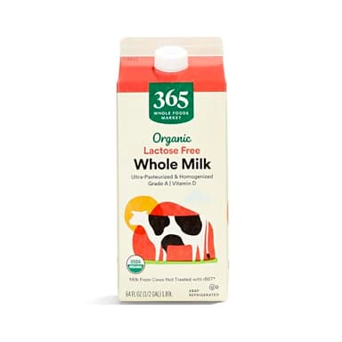 365 by Whole Foods Market Organic Lactose Free Whole Milk, 64 FZ