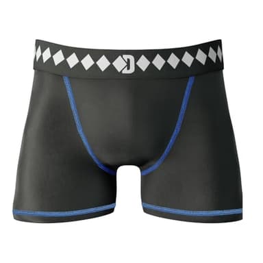 Diamond MMA Compression Shorts with Built-in Jock Strap Supporter with Athletic Cup Pocket for Sports, Medium Black