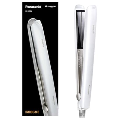 Panasonic EH-HS0J Straight Iron Nanocare AC100-240V Shipped from Japan Released in May 2022 (White)