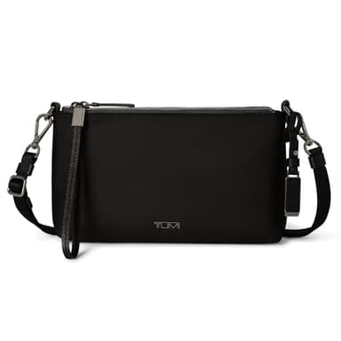 Tumi Womens Adela Crossbody Black/Gunmetal One Size
