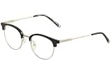 Etnia Barcelona Women's Eyeglasses Shinjuku BK Black Full Rim Optical Frame 49mm