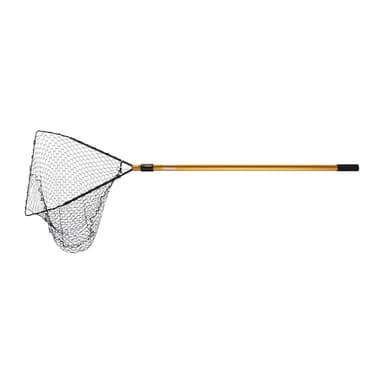 Frabill Hiber-Net | Collapsible Landing Net for Freshwater Fishing | Fish-Friendly Netting | Hoop Size: 23" x 22"
