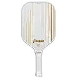 Franklin Sports Pro Pickleball Paddles - Signature Series Pro Paddle with MaxGrit Surface - USA Pickleball (USAPA) Tournament Approved - 13mm Polypropylene Core - Gold