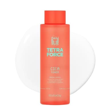 Elishacoy | TETRAFORCE Calming Toner for Irritated Skin and Trouble Spots with CICA, Tea Tree for Trouble Care, Hydrating, Soothing Redness (200ml,6.76fl.oz)