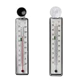 1pc Aquarium Digital Thermometer Fish for Tank Submersible Thermometers Large Numbers No Messy Wires Suck Inside of Terrariu Aquarium Heater Light Thermo-Meters Gravel Sand Filter Air