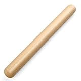 LorisArm 11.5-inch Wooden Rolling Pin for Baking, French Wood Rolling Pin Wood Kitchen Dough Roller for Fondant, Pizza, Pie, Cookie and Pastry