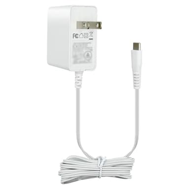 5V 1A Power Adapter Charger DC 5 Volt Power Supply Cord with USB Type C,AC to DC 5Volt 1A 500mA 400mA 200mA 100mA Power Adapter for Baby Monitor, Router, Speaker and Other 5V USB-C Devices,5FT