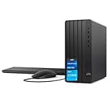 HP Pro Tower 290 G9 Business Desktop, 12th Gen Intel 4-Core Processor (Beats Core i7-9700), 16GB RAM, 256GB PCIe SSD + 1TB HDD, 2-Monitor Support 4K, DVD-RW, HDMI, VGA, Wi-Fi, Windows 11 Pro, Black