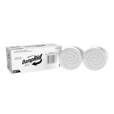 DampRid Moisture Absorber Drop-In Tablet Refill Pack, Fragrance Free, 15.8 oz., 4 Pack, Attract and Trap Excess Moisture and Eliminate Musty Odors for Cleaner, Fresher Air