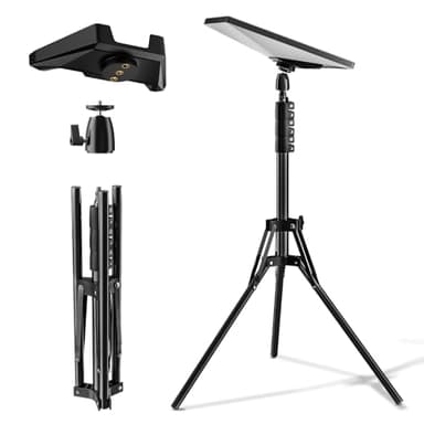 UBeesize Starlink Mini Tripod Mount, Adjustable Height and Angle Tripod Mounting kit with Pipe Adapter Compatible with Starlink Mini Satellite for Camping and RV Travel