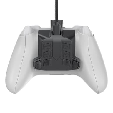 GMVOX Back Paddles for X-box Series X|S Controller, Support 4 Back Buttons Mapping|Turbo|Key Swap Functions, 6-Axis Gyro,Plug and Play Wired Back Button Attachment for X-BOX/PC/Switch Console(Black)