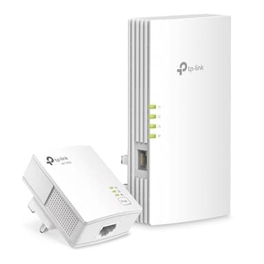 TP-Link Powerline Wi-Fi 6 Extender TL-WPA7817 KIT - Includes AV1000 Powerline Ethernet Network Adapter & AX1500 Dual-Band Wi-Fi Extender, Gigabit Port, EasyMesh,Plug, Pair, & Play, Free Expert Support