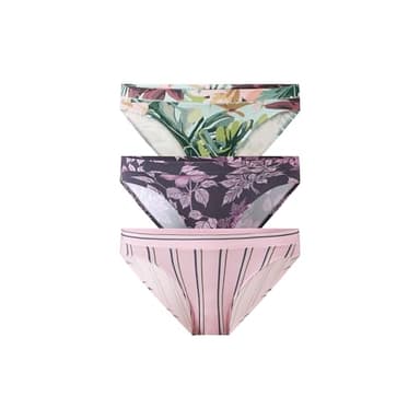 MeUndies – Women’s Feel Free Bikini Underwear – Soft Tencel UltraModal Fabric – 3 Pack