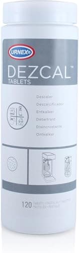 Dezcal Descaling Tablets - 120 Uses, Universal Compatibility with Keurig, Nespresso, Breville, De’Longhi, and More - Effective Descaler for Coffee Makers, Espresso Machines, Boilers, and More